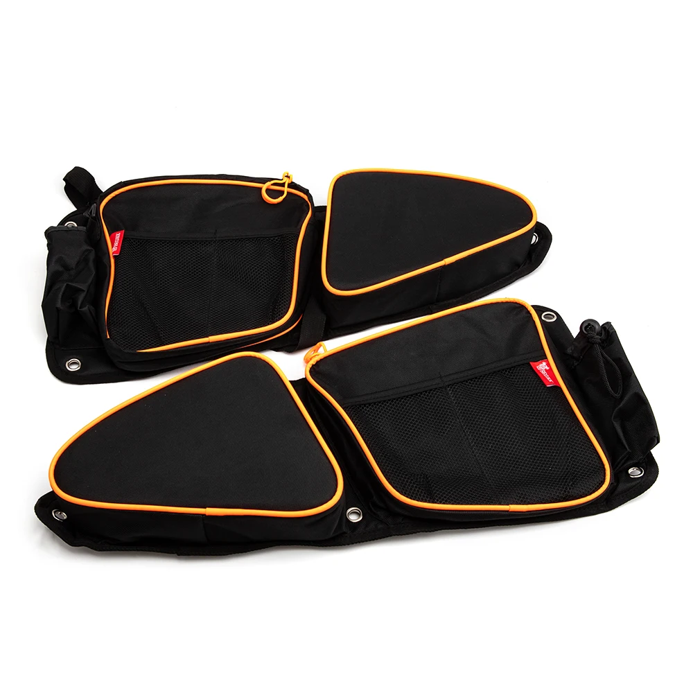 UTV Accessories Waterproof Offroad Front Door Side Storage Bags with Knee Pad for Polaris RZR XP Turbo S 1000 S900 2014-2022