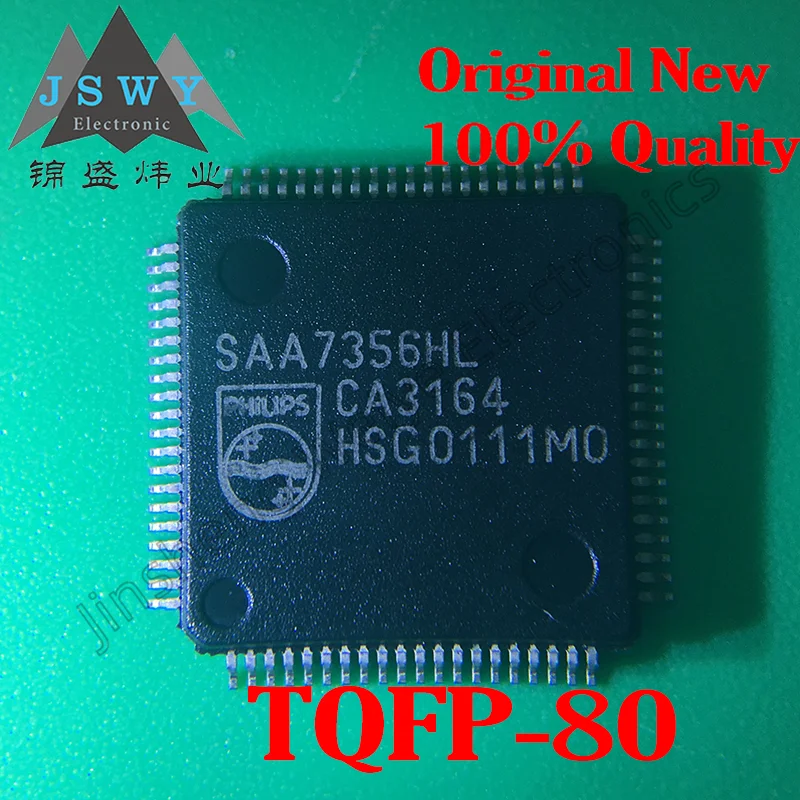 

5PCS Brand New SAA7356HL SAA7356 TQFP-80 SMD Control Chip MCU IC Good quality and free shipping!