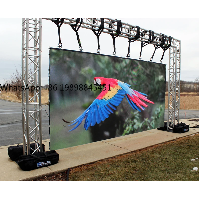 

Commercial Indoor Outdoor LED Video Wall RGB SMD LED Video Panels Stage Church Mall Display Screen Backdrop Led Display Screen