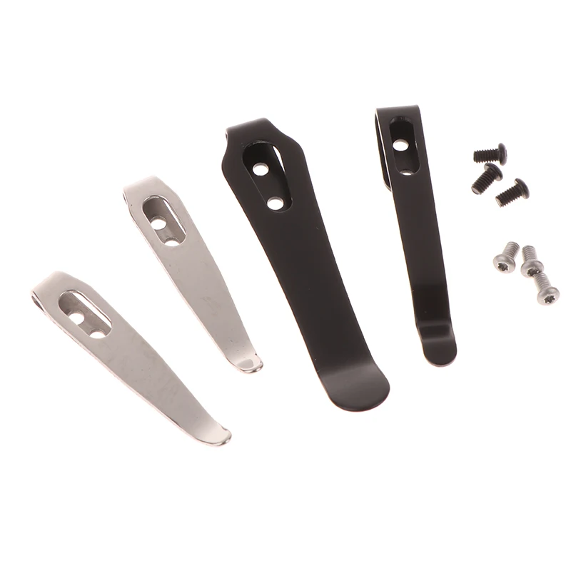 คลิปหนีบหลังเหล็กระดับพรีเมียมสําหรับมีดพกพาส่วนบุคคล สิ่งจําเป็นสําหรับโครงการ DIY