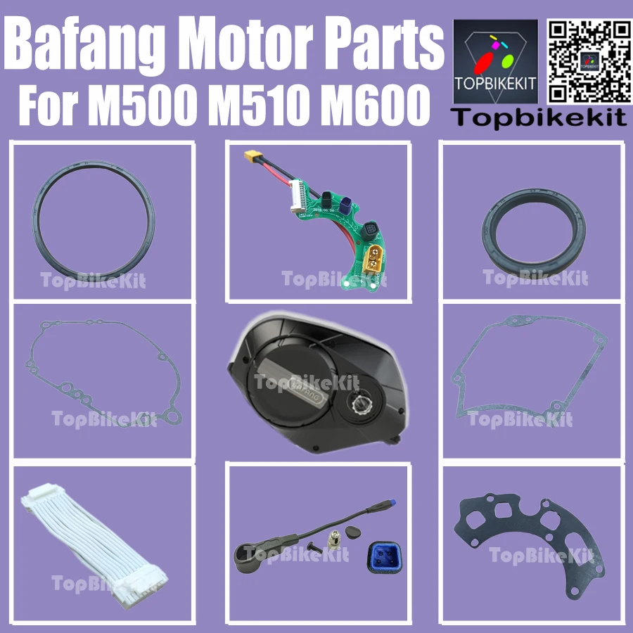 Bafang Mid Motor Parts Speed Sensor M500 M510 M600 Waterproof Ring/PCB Board/Oil Seals/Speed Sensor/ Balance Cable