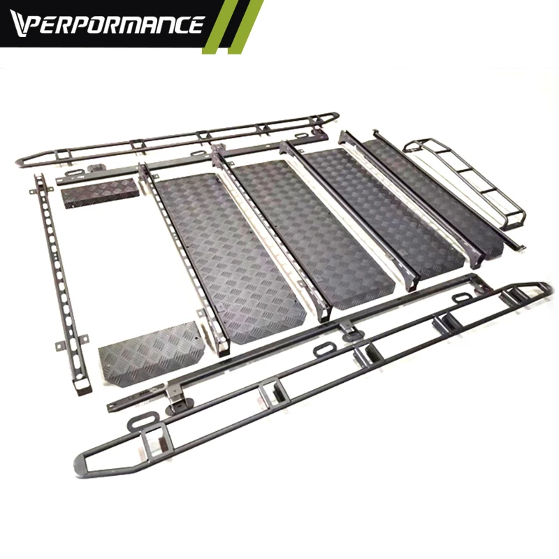 Steel Cargo Carrier And Ladder For SUV For G Class W463 Roof Luggage Rack G500 G63 G65 G550 Roof Rack With Rear Ladder