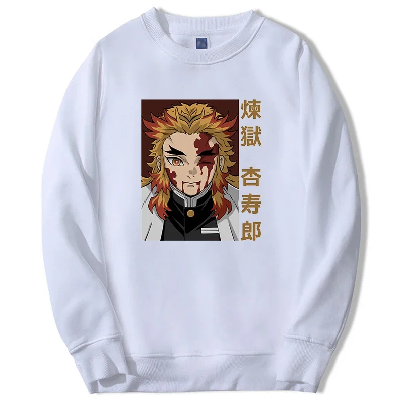 anime hoodies men/women bengoku manga kimaki no yahiba graphic sweatshirt fleece loose long sleeve pullover hoody