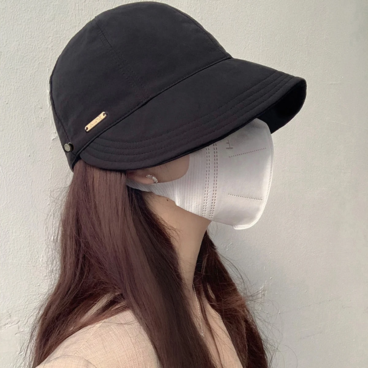 Quick Dry Hat Summer Empty Cap for Women Men Foldable Sunhat Outdoor Beach Fishing Hat Sunscreen Cap Adjustable Wide Brim Caps image 3