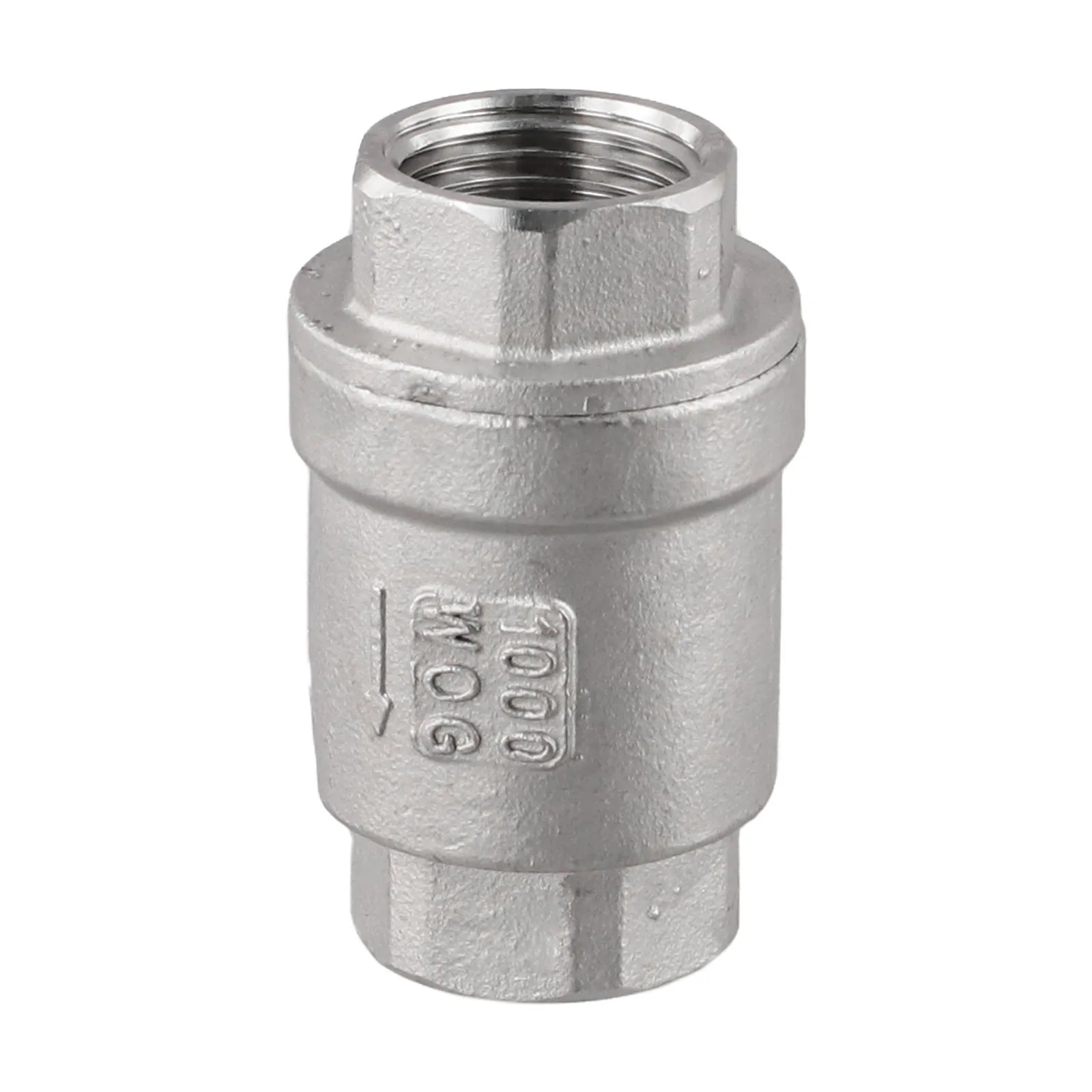 

Stainless Steel Fitting 304 Cast Check Valve Plumbing Installation Silver 304 Stainless Steel Valve 1 2 Thread Size