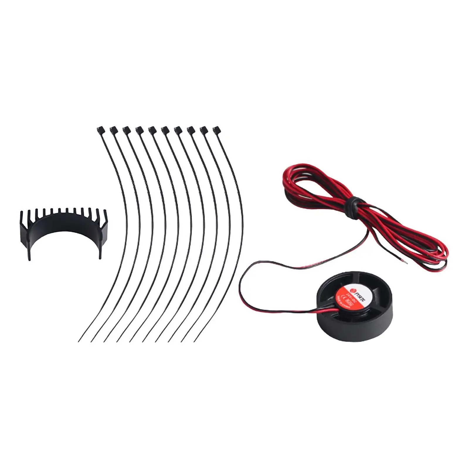 Extruder Cooling Fan Radiator Kit Spare Parts Heat Dissipation Easy Installation Heat Sink Practical Replacement for K1 Max