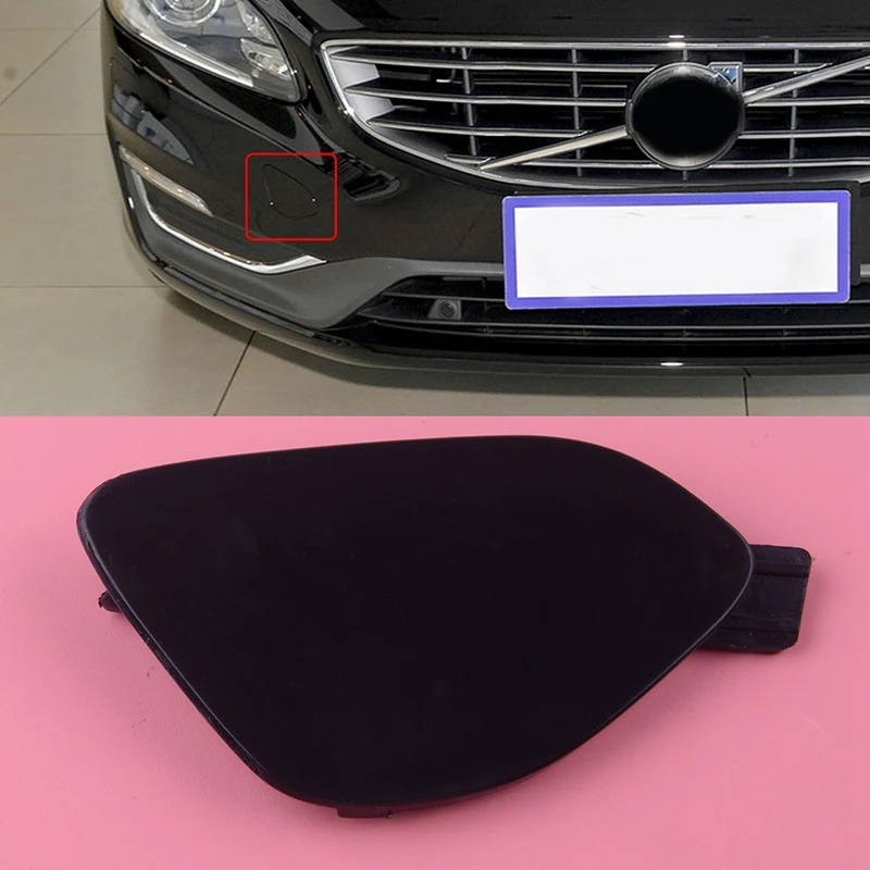 Front Bumper Tow Hook Eye Cover Cap for XC60 2014-2017 31323767 39821562