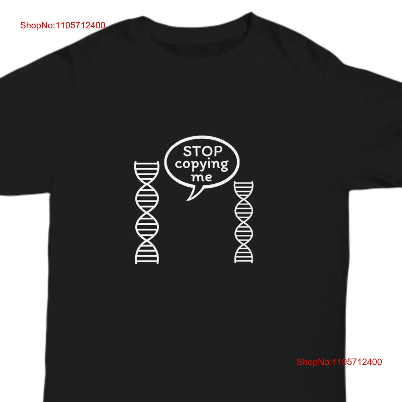 Biology shirt Stop copying me BiologisT T Funny teacher gift DNA structure helix molecular microbiologist vintage Washed