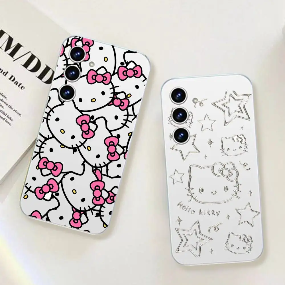 

Cute H-Hellos K-Kittys HD Clear Transparent Phone Case For Samsung Galaxy A52,A12,A51,S24,S23,S22ULTRA,S21 Edge,S20LITE,Plus,U