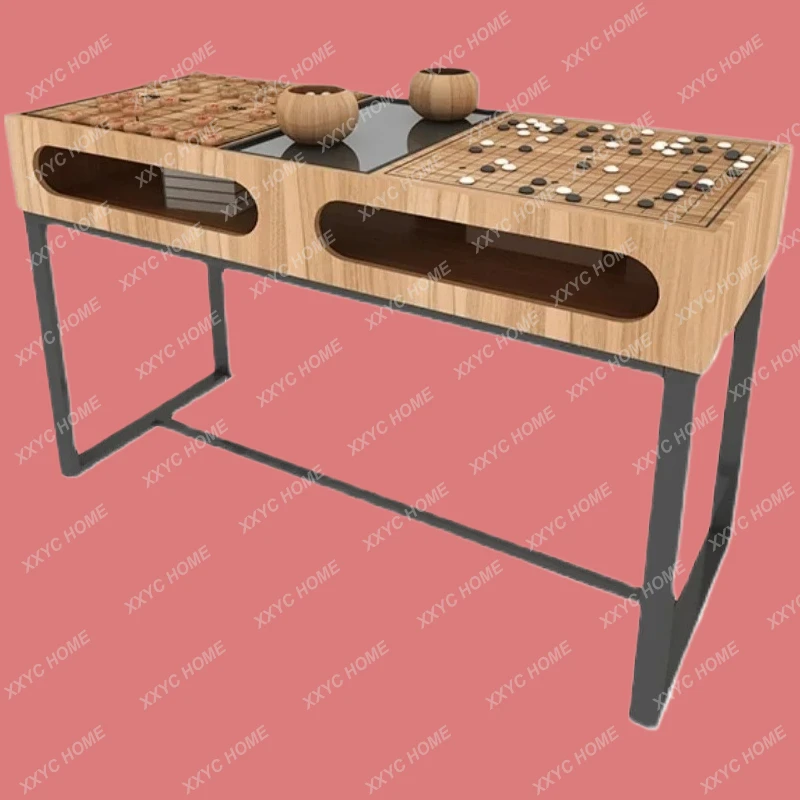 HHGo Table And Chair Combination Chess Board Table Chess Club Special Kindergarten Primary School Training Table Large Quantity