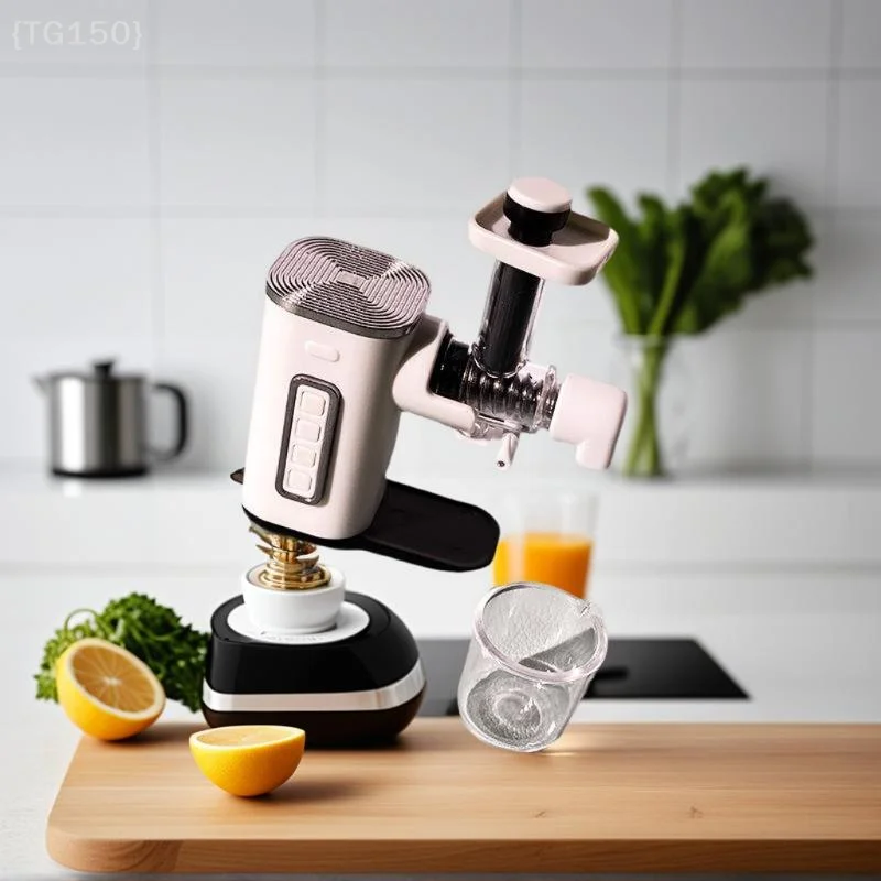 【Ja】1 Set 1:12 Scale Miniature Juicer Machine - Dollhouse Fruit Blender Simulation Model for Food Play Scene Decoration