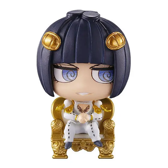 Bandai JoJo's WORLD3 Gashapon Toy Dio Brando César Anthonio Zeppeli Kakyoin Noriaki postura sentada Anime modelo de figura de acción