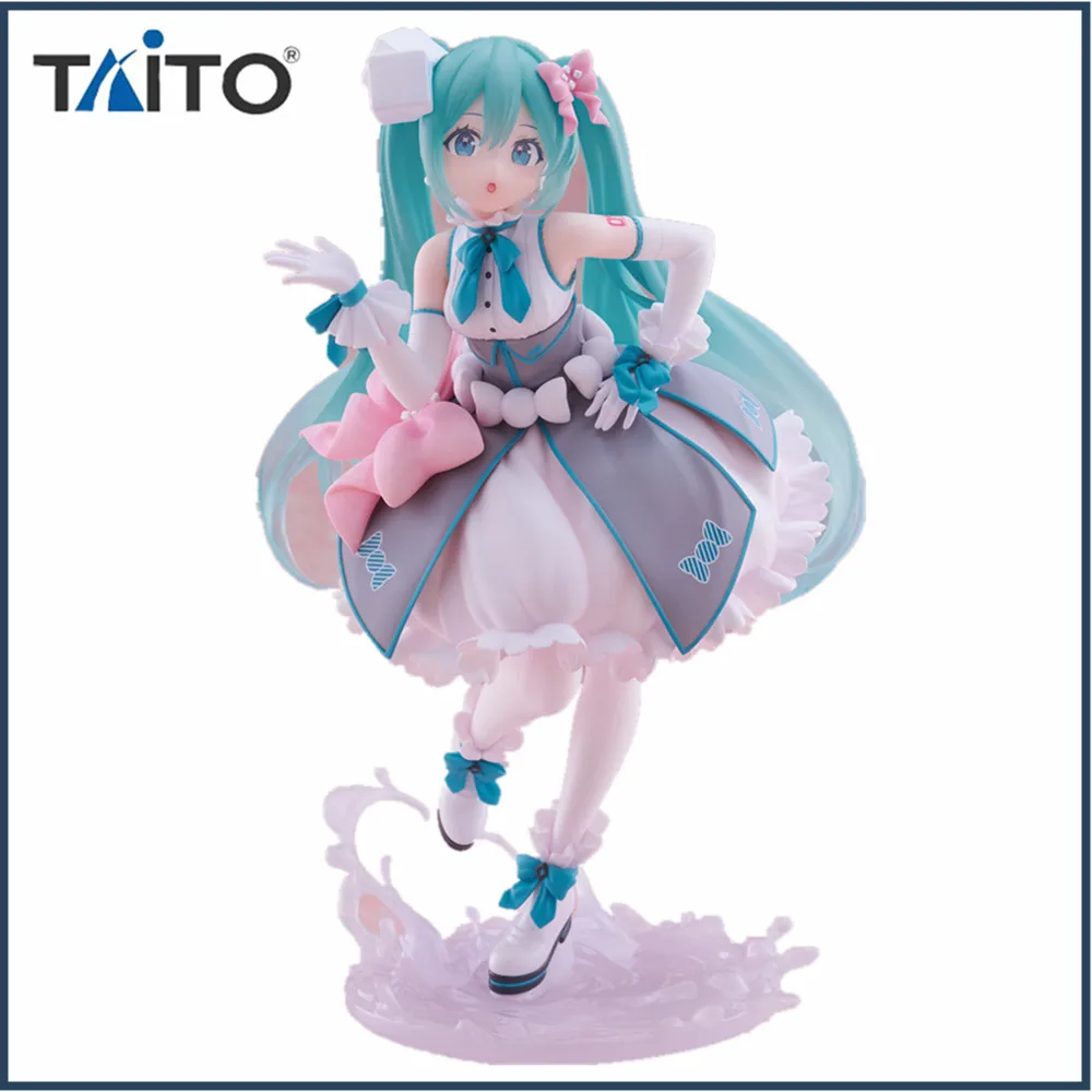 In Stock Original Hatsune Miku 2nd season Melty Sugar ver. Anime Figure PVC Action Figure Collector Toys Doll Model Gift 19cm