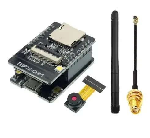 Módulo WiFi ESP32-CAM ESP32 tipo C serial a WiFi Placa de desarrollo de cámara ESP32 5V para Bluetooth con módulo de cámara OV2640 Nodemcu