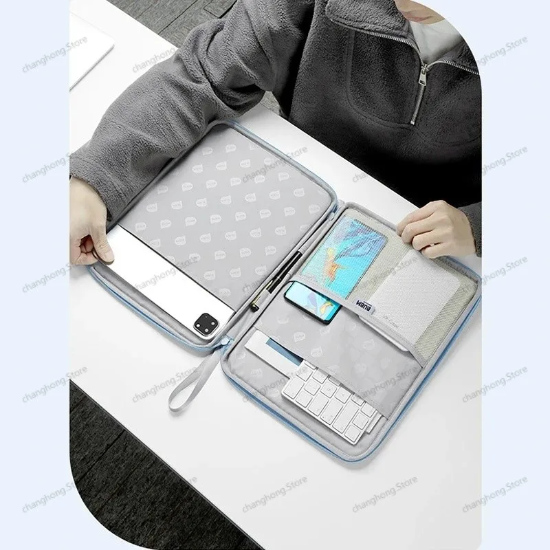 Handbag Sleeve Case For OnePlus Pad Go 2 Go2 12.1 Pro 12.1 Pad 2 Pad11.61 Go 11.35 Waterproof Zipper Pouch Leather Bag
