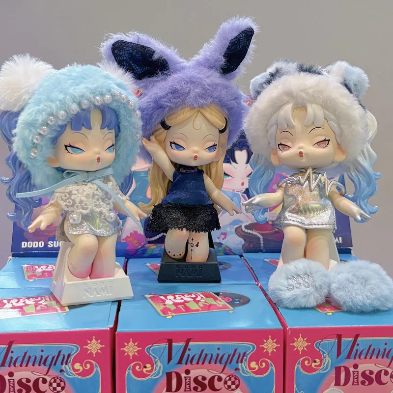 

Подлинные модные слепая коробка, украшения для девочек, подвески-сумки для кукол DODONAMI Midnight Disco, куклы, игрушки, женские подарки