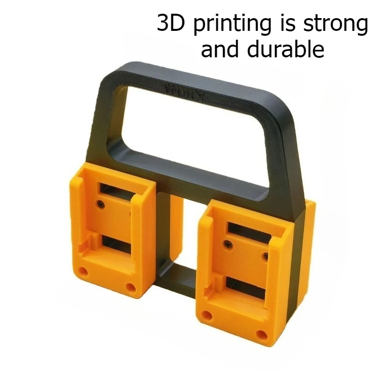 Handheld Battery Storage Rack Suitable for WORX 20V Smallfoot Batteries 3D Printing Storage Rack Portable Battery Organize Racks