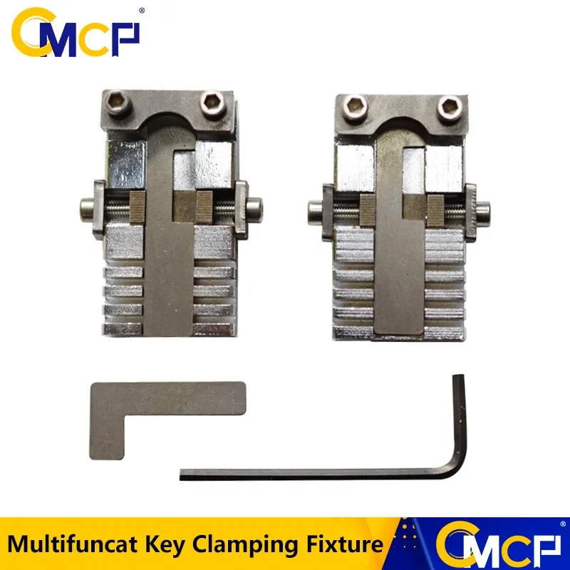 1 Set Key Machine Fixture Clamp Fit on Vertical Key Copy Machine For Car Door Keys Fixing Locksmith Tools 