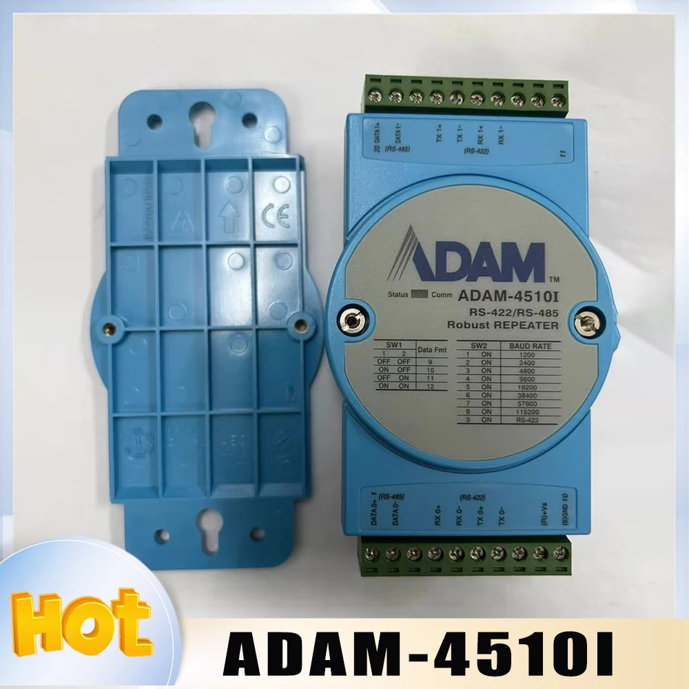 1pcs For Advantech RS-422/RS-485 wide temperature repeater ADAM-4510I