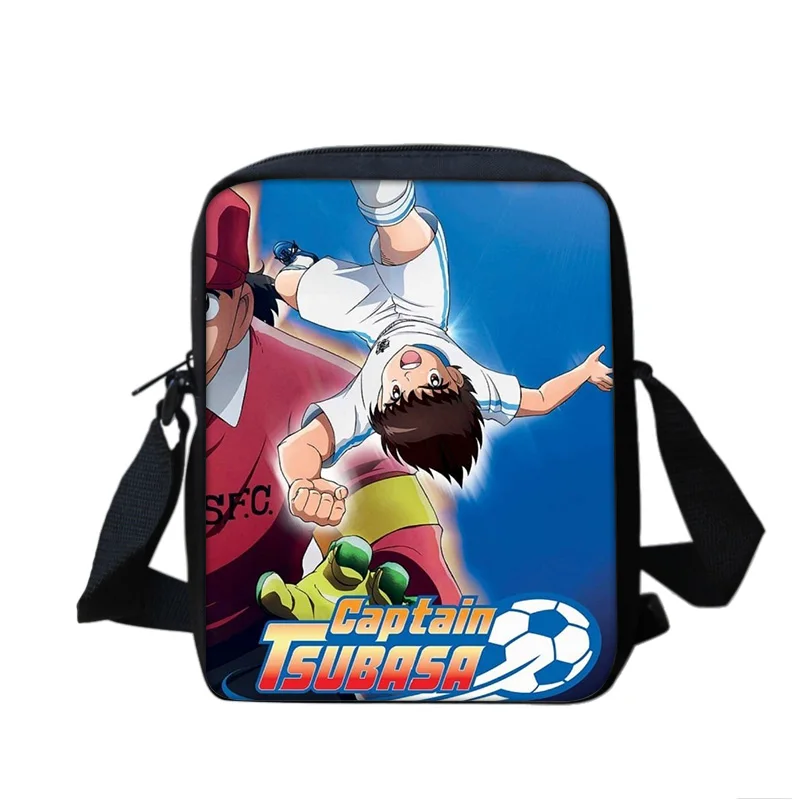 Captain Tsubasa  multifunctional large capacity shoulder bag, the perfect gift for boys and girls on school birthdays