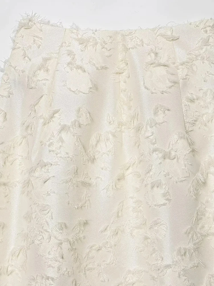 Women New Elegant Long Skirts High Waist A-line Winter Casual Female Slim Streetwear Simple Midi Solid Skirts