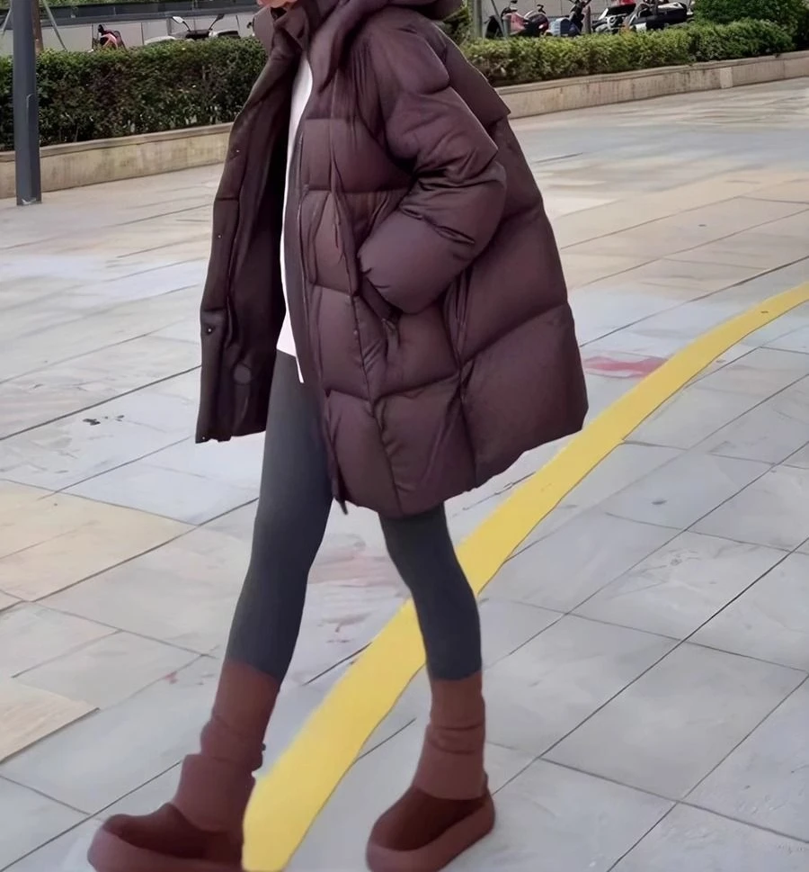 

Женская осенне-зимняя теплая новая стильная куртка с хлопковой подкладкой, утолщенная хлопковая и теплая хлопковая куртка