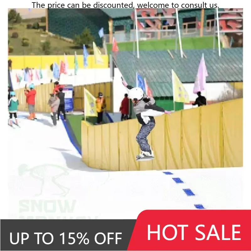 

SNOWMONKEY Dry Ski Snow Slope Ski Simulator Plastic Artificial Dry Ski Slope Mat