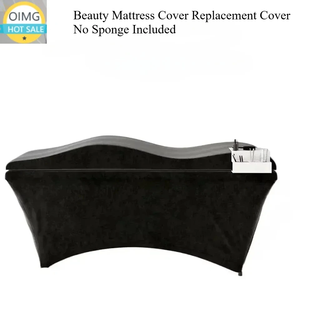 Removable Washable Mattress Topper Cover for Beauty Pad, No Sponge Included, Premium Polyester Blend, Custom Color Available