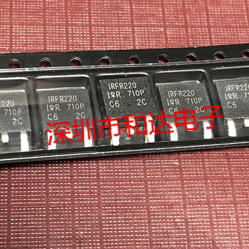 20Pcs Orginal Nieuwe IRFR220 To-252 200V 5A