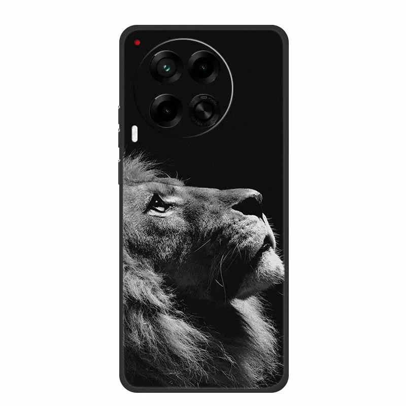 For Tecno Camon 30 Premier Phone Case Black Silicone Soft Back Cover Case For Tecno Camon 30 Case Camon30 Premier Funda Coque