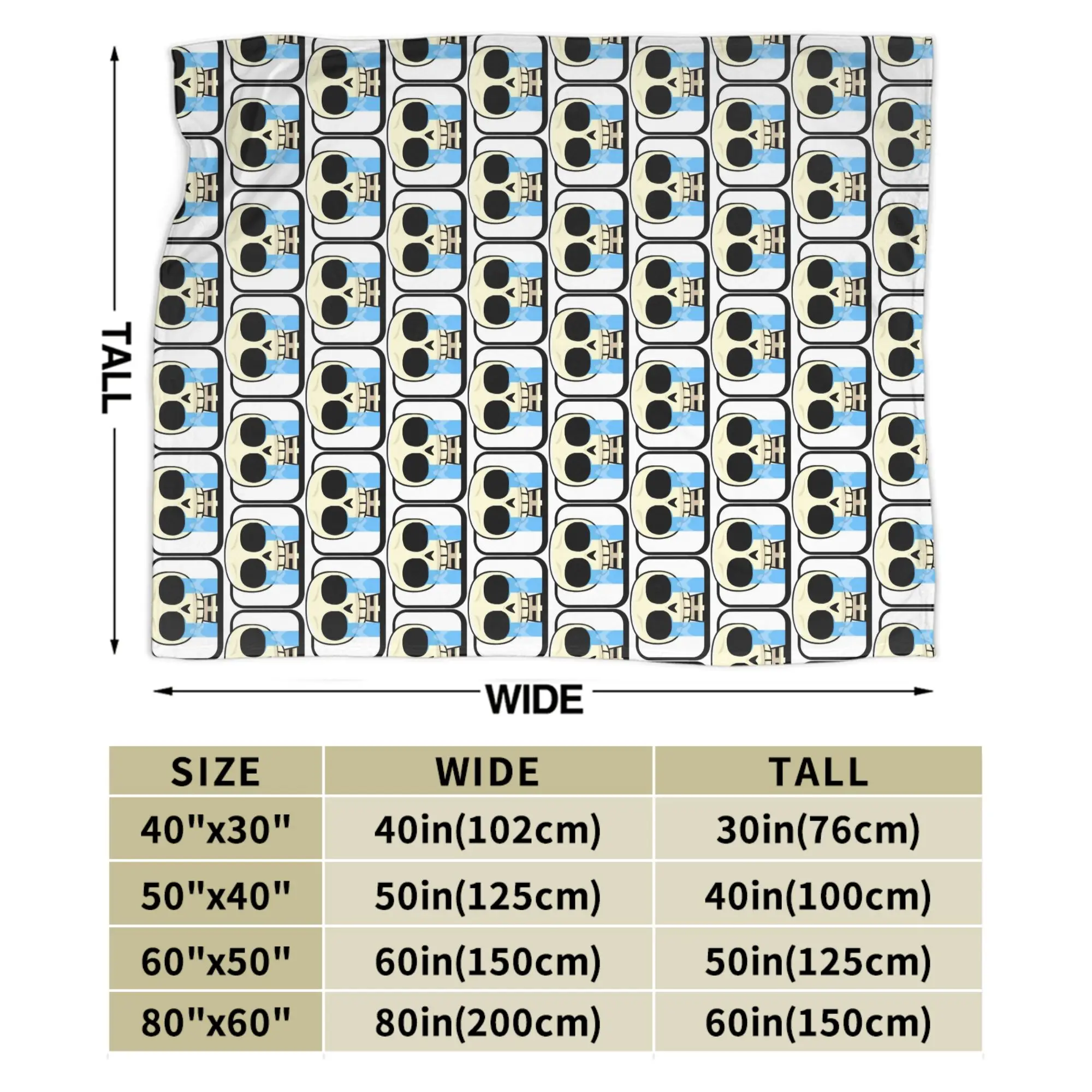 البكاء الهيكل العظمي الصدامات رويالس بطانية الزخرفية الفانيلا الفراش يلقي للأريكة كرسي أريكة سرير لينة المفرش هدية فكرة #6