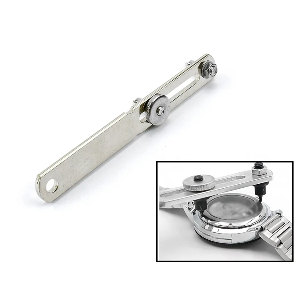 Watch Adjustable Opener Back Case Press Closer Remover Repair Watchmaker Tool Two-jaw Spanner Watch Cover Remove Watch Tools