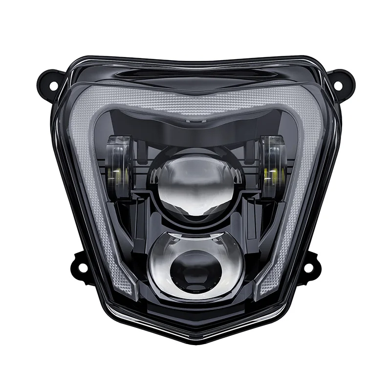 

Emark Motorcycle Parts for 2012-2019 Duke 690 Headlight DRL Led Light for 2013-2017 Duke 690R Accessories Supermoto Bike