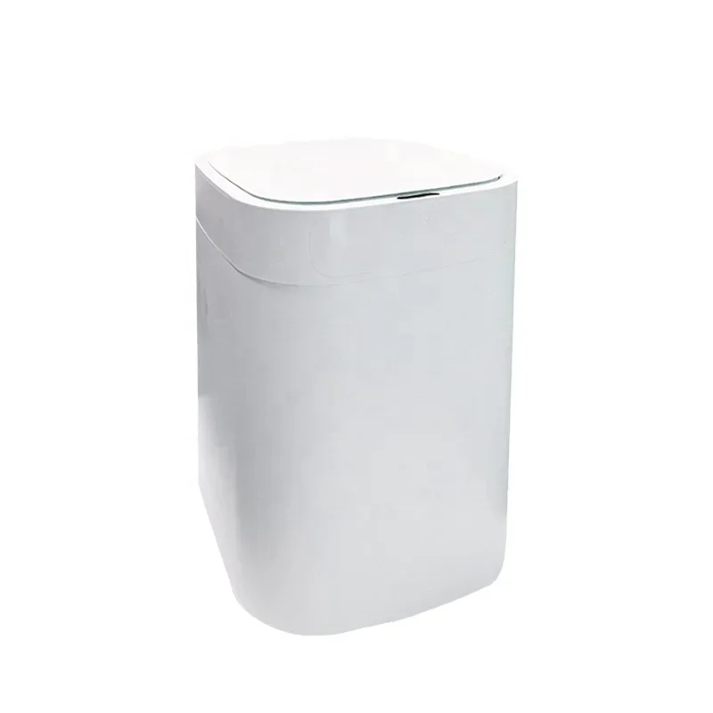 Automatic Trash Can ABS PP Waste Bins Dustbin With Lid Smart Self Changing And Self Sealing Disposal  Bins For Office Hotel Room