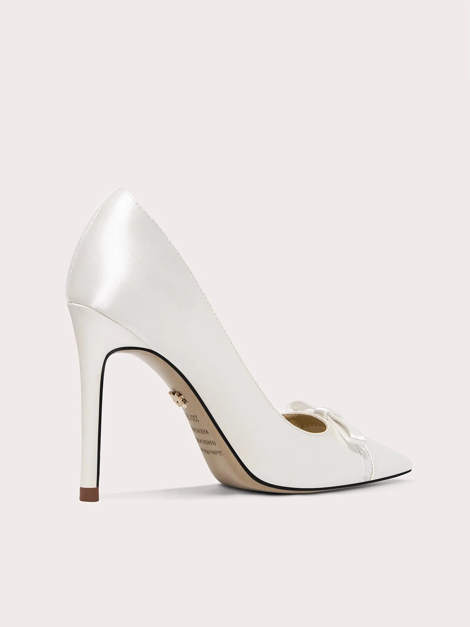 أحذية زفاف مسطحة رفيعة بكعب عالٍ أحذية زفاف ربيعية من حرير الراين بفيونكة كبيرة الحجم وصغيرة الحجم ومنصة واسعة مقاومة للماء أحذية نسائية