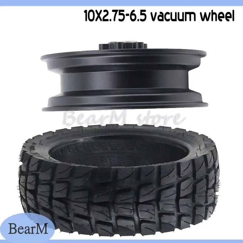 

10 Inch 10x2.75-6.5 Off-Road Vacuum Tire wheel for Electric Scooter Tubeless Tyre Parts