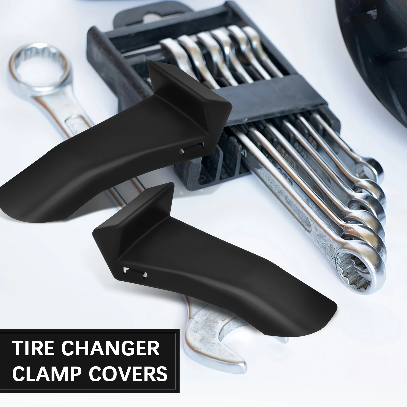 

4 Pcs Changer Jaw Protectors Scratch Resistant Fast Installation No Motorcycle Tire Demount Clamp Covers For Tire