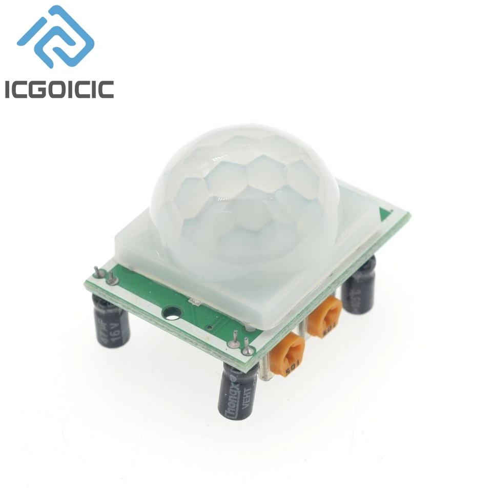 HC-SR501 Adjust IR Pyroelectric Infrared PIR Motion Sensor Detector Module For Arduino For Raspberry Pi Kits + Case