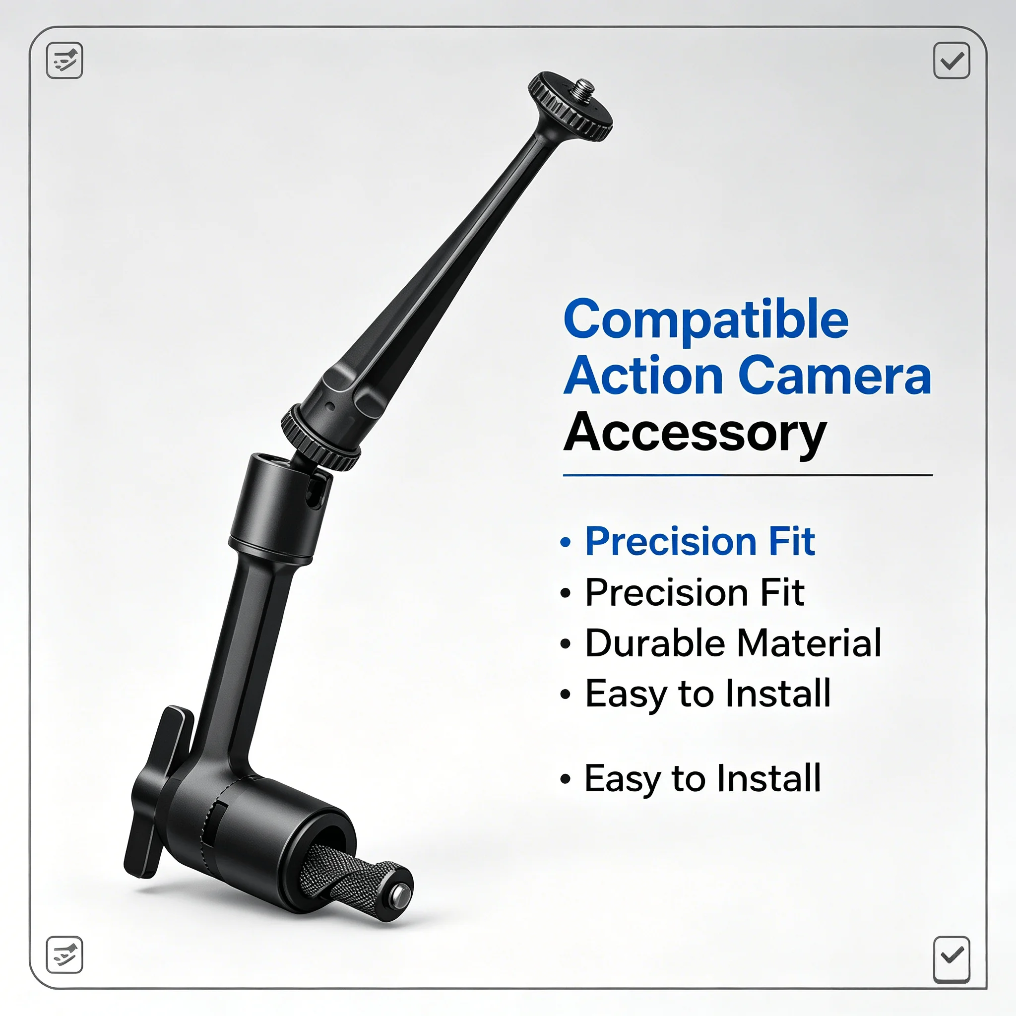 Motorcycle Handlebar Grip Ball Head Camera Mount Universal Adjustable Holder For Insta360 X5 X3 Ace Pro Series