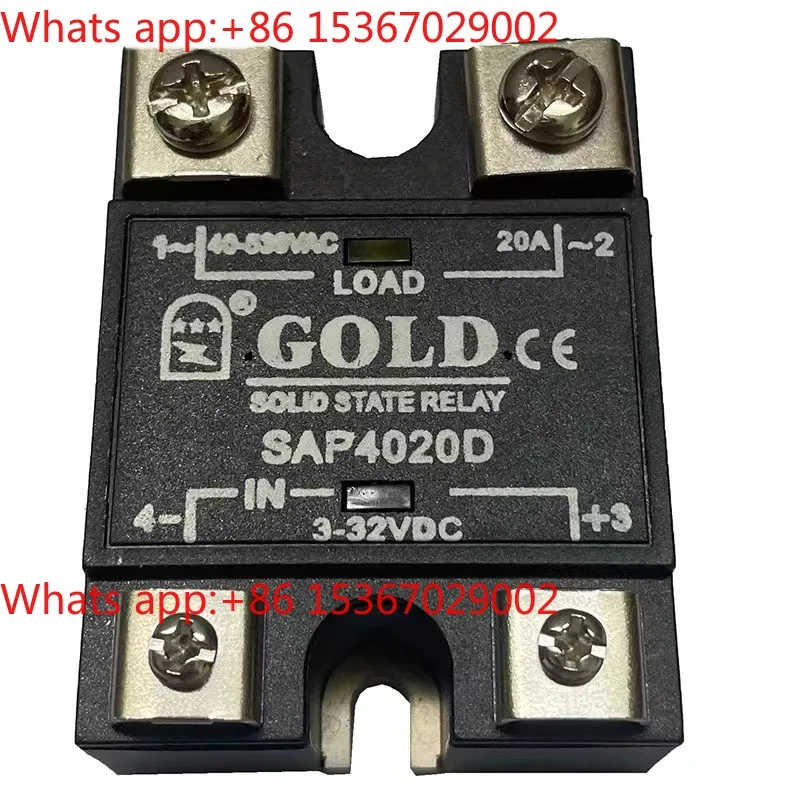 

10pcs Solid State Relay 40a SAP-4040D-4025D-4020D-4060D conductive