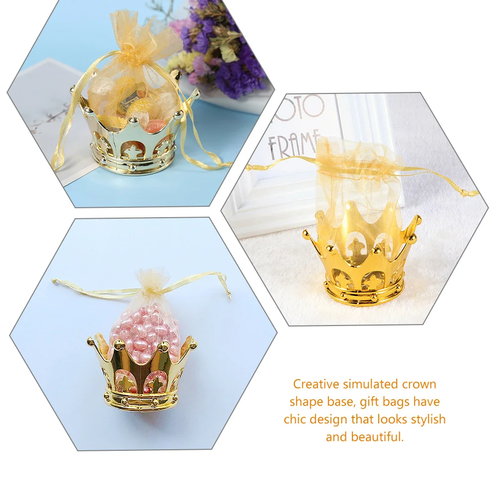 

15 PCS Candy Bag Party Bags Favour Sweet Sweets Portable with Handles Containers Banquet