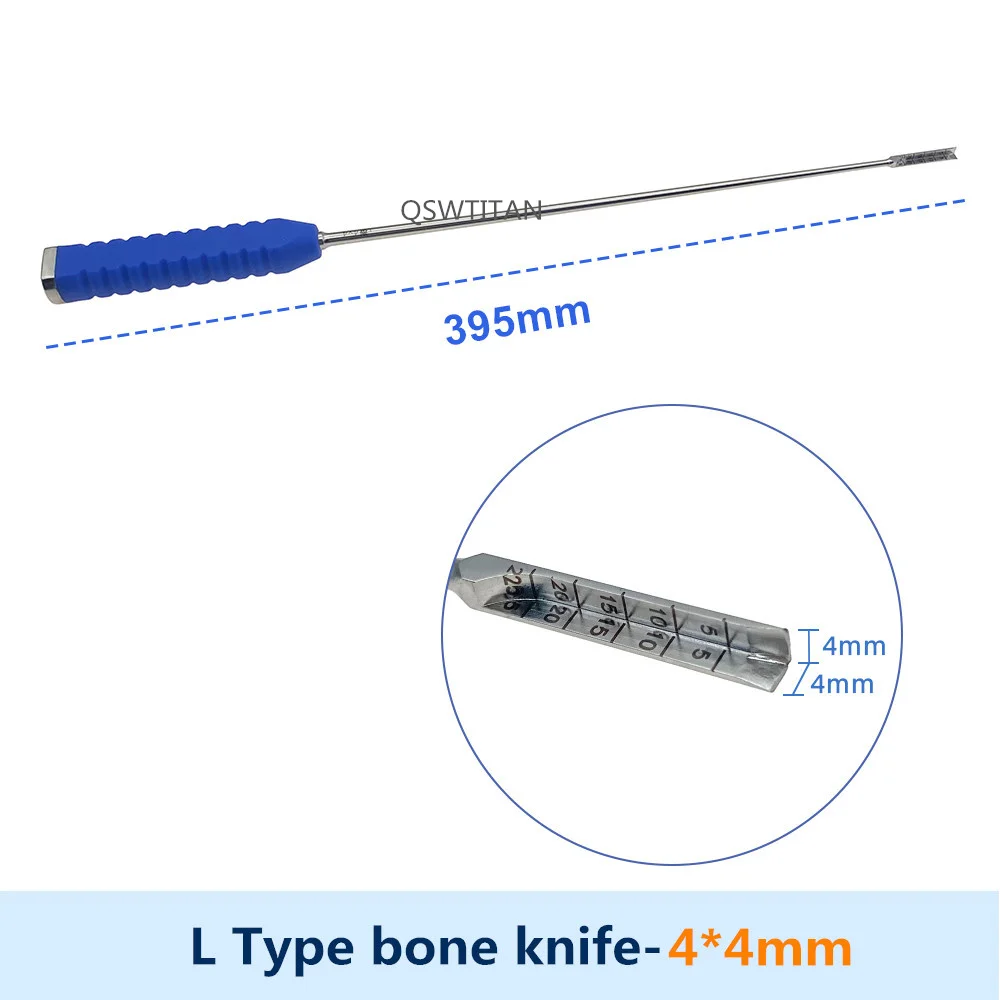 Imagem -05 - L-shaped Osso Faca Instrumentos Ortopédicos Espinha Cinzel Acetabular Ângulo Direito do Joelho Osteotomia