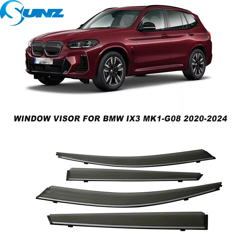 

Car Window Visor For BMW X3 MK2-F25 2011 2012 2013 2014 2015 2016 2017 Wind Shields Sun Rain Guards Side Wind Deflector