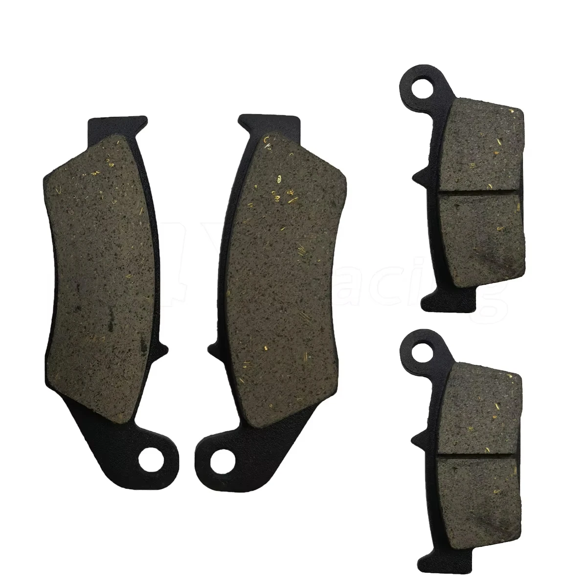 Do Kawasaki KX250F 2004-2017 KX450F 2006-2017 KLX450R 2008-2012 Zestaw przednich tylnych klocków hamulcowych KX 250 450 F KLX 450R