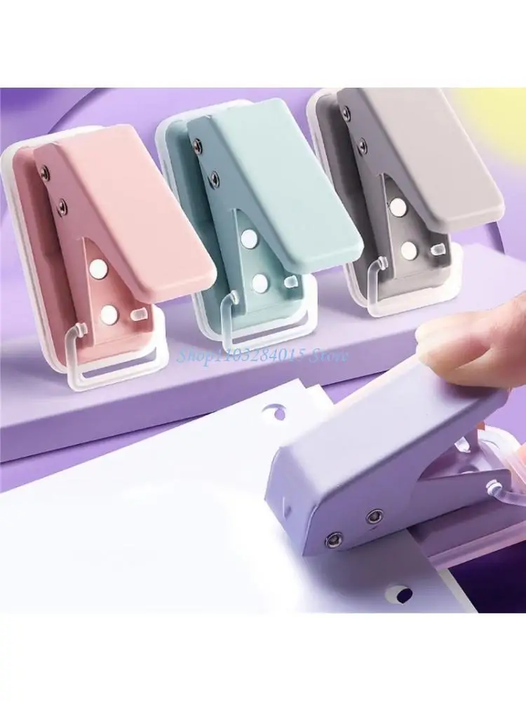 R6FF 6mm Single Hole Small Punching Pliers Round Hole Pliers for Card