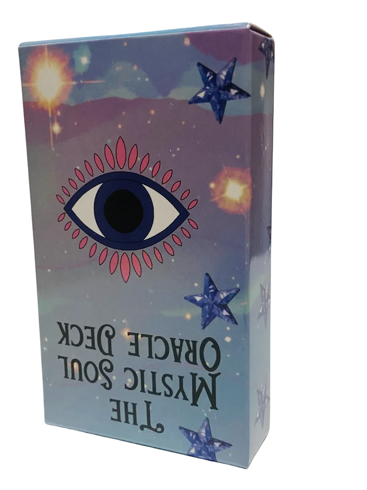 The Mystic Soul Oracle Deck 60 بطاقة الإنجليزية العرافة الطبعة سطح السفينة ألعاب Borad التارو للانعكاس الذاتي والتوجيه #6
