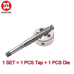 WALTETAP 1 Set rubinetto trapezoidale destro e set di matrici TR 8 10 12 14 16 X1.5 X2 X3 X4 vite filettata T R rubinetti filettatura tonda muore