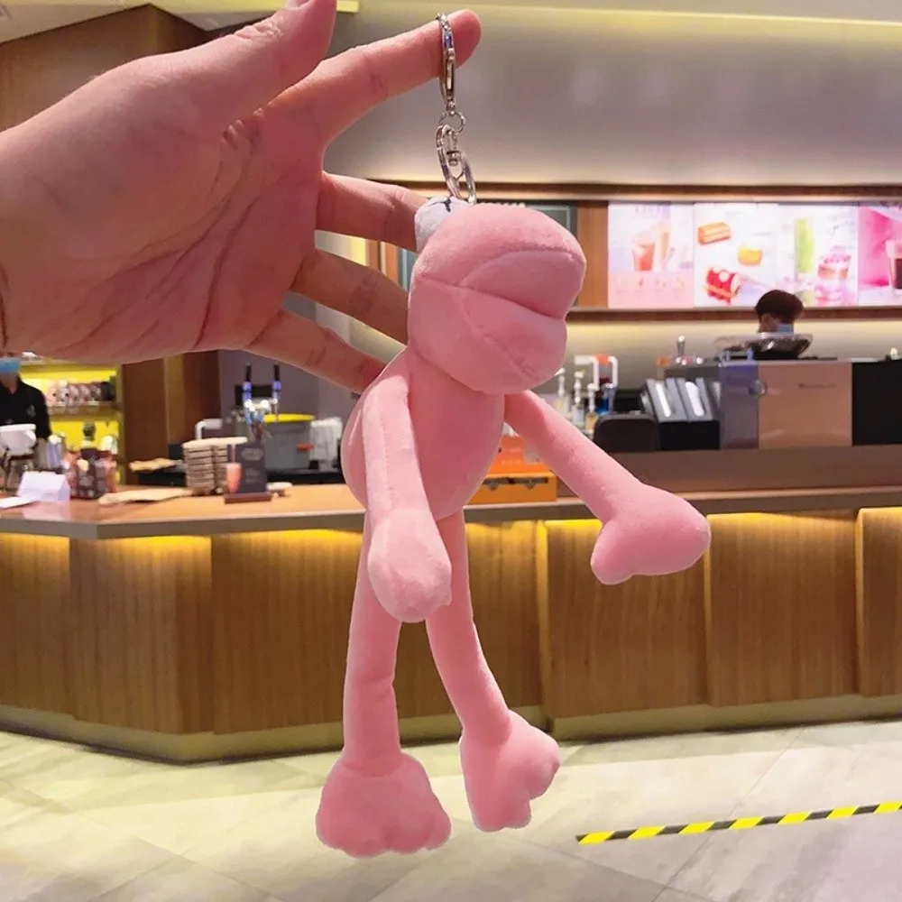 

Long Legged Frog Backpack Pendant Ugly Cute Funny Cartoon Backpack Hanging Kawaii Style Creative Design Bag Pendant