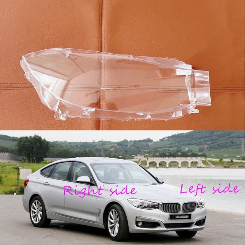 For BMW 3 Series GT F34 2013 2014 2015-2019 Replacement Car Headlamp Lens Headlight Shell Cover Headlight Glass