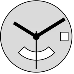 randa 515.24 movement Swiss normtech 3 hands quartz movement with date,24 hours by disc - GMT function ronda 515